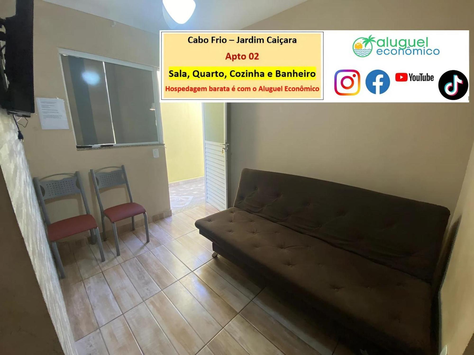 Cabo Frio - Jardim Caicara - Aluguel Economico Apartment Ngoại thất bức ảnh